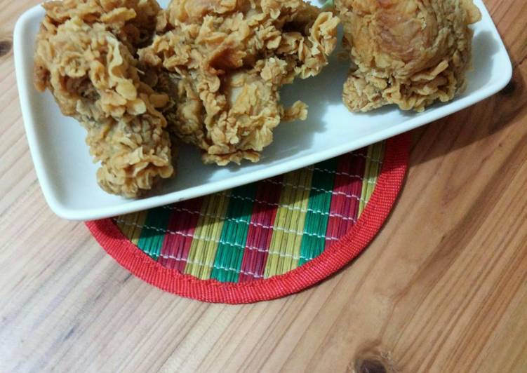 Resep Fried Chicken ala KFC, Bikin Ngiler