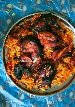 صورة لوصفة مندي الدجاج