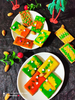A picture of Wheat Flour Cookies with Royal Icing.