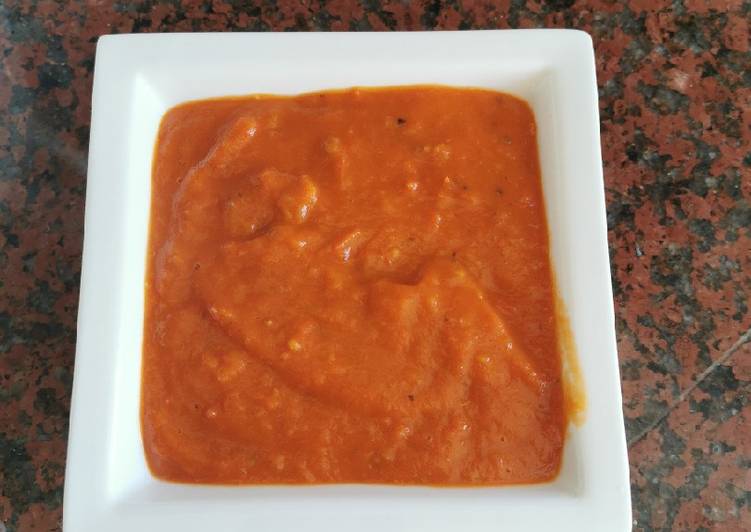 Simple Way to Make Any-night-of-the-week Tomato soup (3 ingredients)