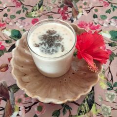A picture of Chia seeds lassi.