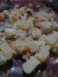 Ensalada de ave con rancho de pollo 🐥