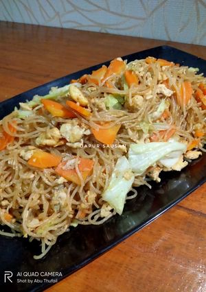 Foto resep Bihun jagung goreng