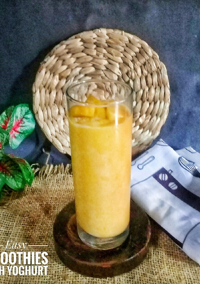 Foto resep Easy Smoothies with Yoghurt