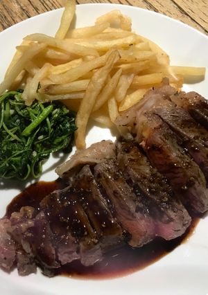 Foto resep Striploin blackpepper sauce