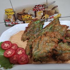 A picture of Palak Pakore🥬.
