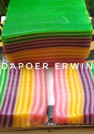 Foto resep Lapis Pelangi