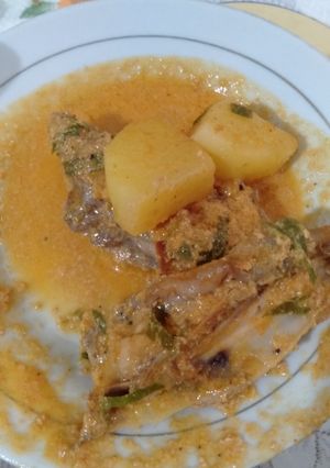 Foto resep Kalio yam mpung+kentang