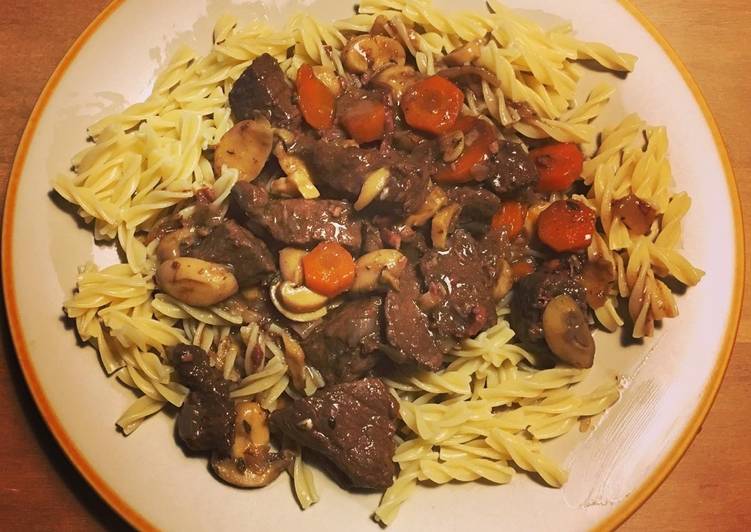 Recette: Bœuf bourguignon