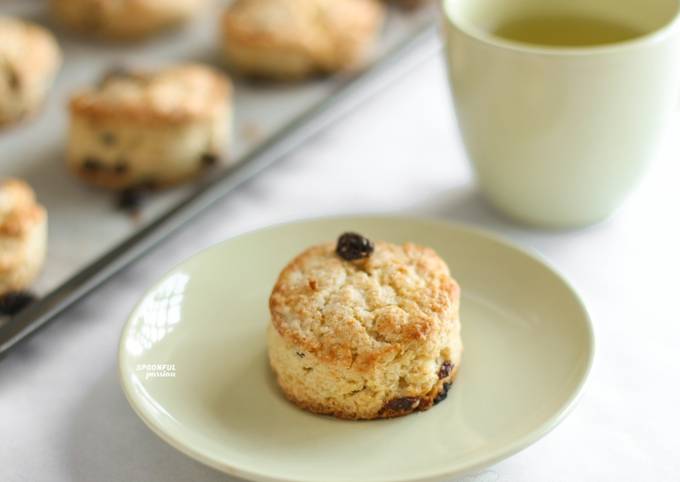 Easiest Way to Make Ultimate Raisin Scones