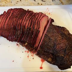 A picture of Texas Dry Rub Brisket.