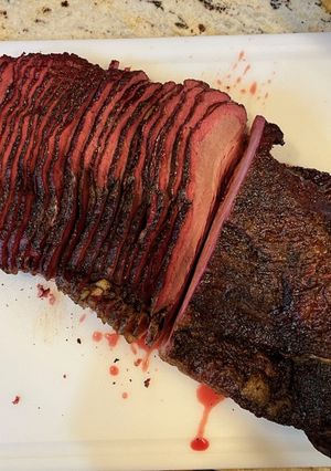 A picture of Cascadia Cowboy Texas Dry Rub Brisket.