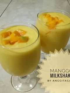 Foto resep Manggo Milkshake ala Anggi