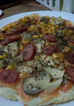 Foto resep Pizza Teflon Thin Crust