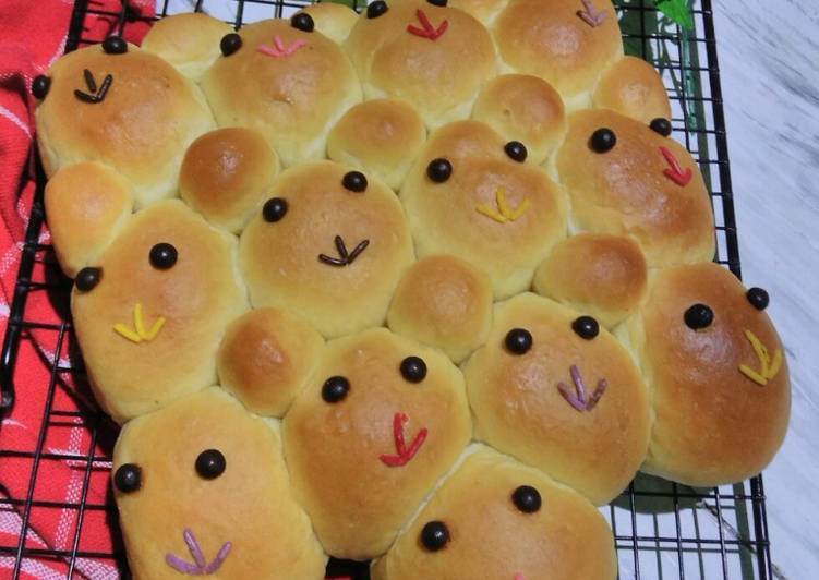 Bahan Roti Sobek Eggless (Empuk &amp; Lembut) | Resep Bumbu Roti Sobek Eggless (Empuk &amp; Lembut) Yang Lezat