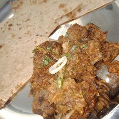 A picture of Bhona howa gosht.