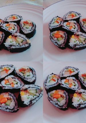 Foto resep Sushi gulung / gimbap
