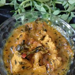 A picture of Chicken kasuri Methi.