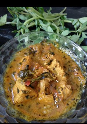 A picture of Chicken kasuri Methi.