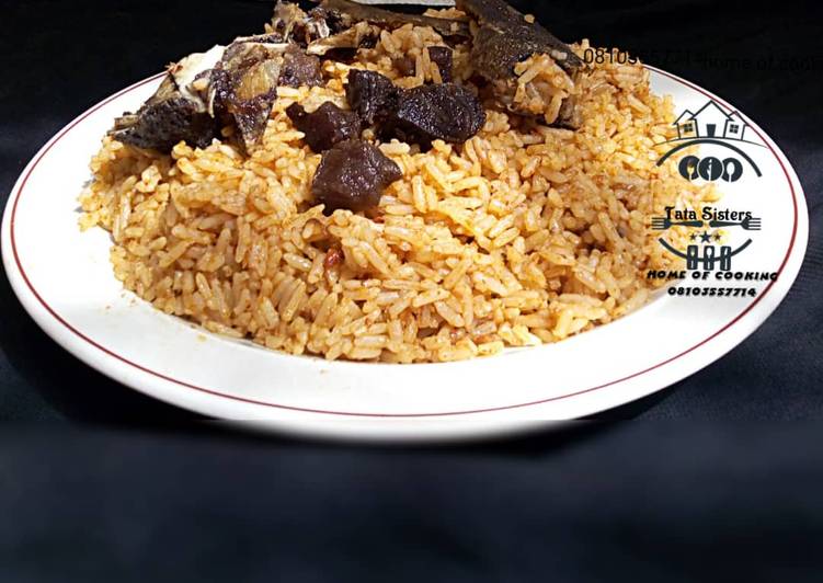 Recipe of Tasty Jollof rice | Quick Recipe For One