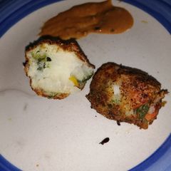A picture of Veggie balls.