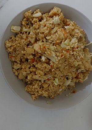 Foto resep Nasi Goreng Seafood ala resto 🦐🦑