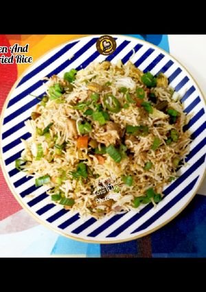 A picture of Chicken And Egg Fried Rice.