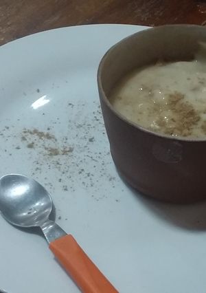 Una foto de Crema de maizena muy fácil y deliciosa