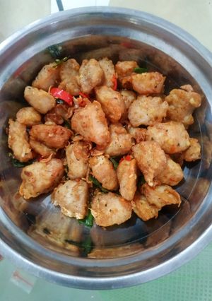Foto resep Ayam bawang goreng