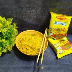 Vegetable Masala Maggi Noodles Recipe A picture of Vegetable Masala Maggi Noodles Recipe.