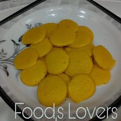 A picture of Egg biscuits  (without oven).