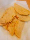 Chickpea Quesadillas Imitating Fish