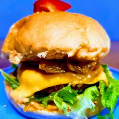 A picture of Burger King - restaurant style.