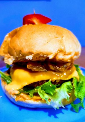 A picture of Burger King - restaurant style.