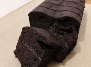 Foto resep 🟨Brownies ketan hitam / Black Glutinous Rice Brownies 🟥(Gluten Free)