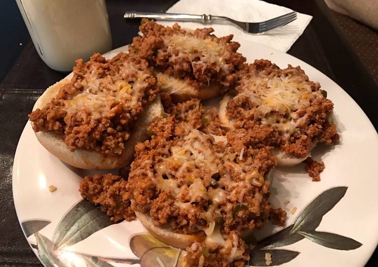 Recipe of Homemade Flavorful Turkey sloppy joes in the crockpot