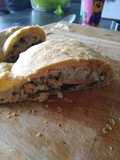 Salmon and Spinach Koulibiac