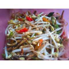 รูปของ Tumis Tauge + Teri