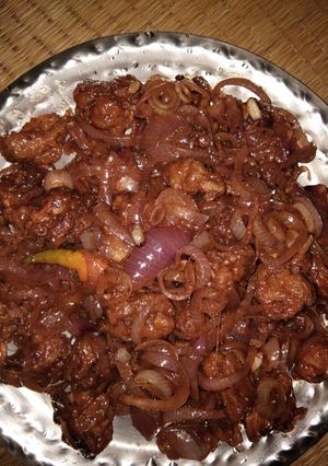 A picture of Inchada (jackfruit) chilli.
