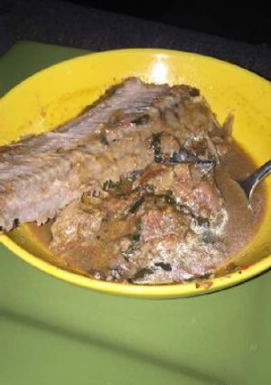 A picture of Fish peppersoup.