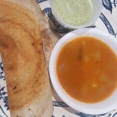 A picture of Masala dosa.
