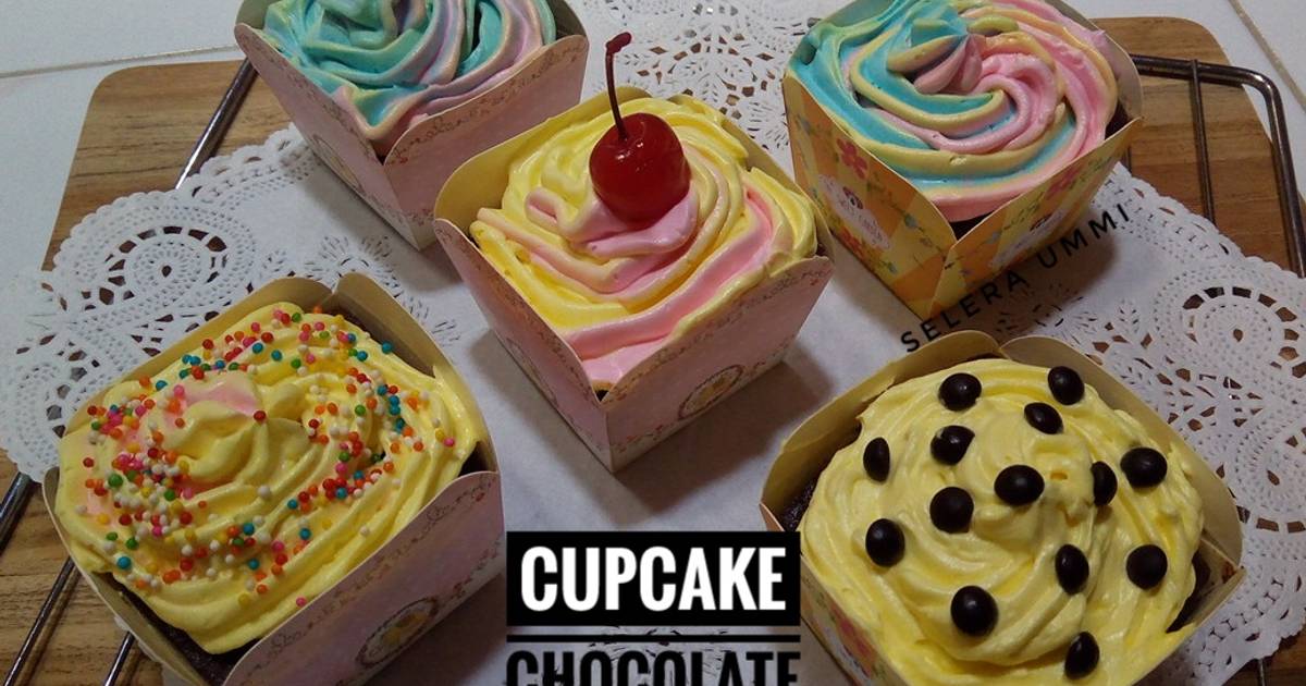 1 486 Resep Cupcake Coklat Enak Dan Sederhana Ala Rumahan Cookpad