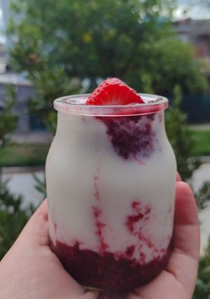 Una foto de Yogurt casero, sin yogurtera. ❤️