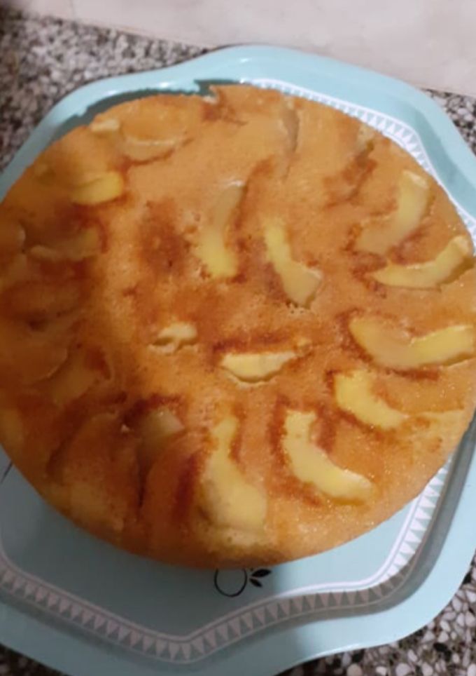 Una foto de Torta de manzanas