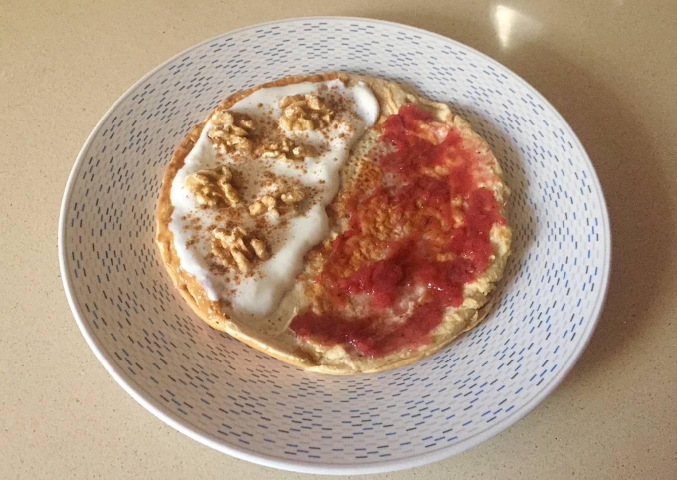 Tortita de avena sabor vainilla