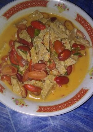 Foto resep Tempe santan kuLit meLinjo #Bumbusederhana