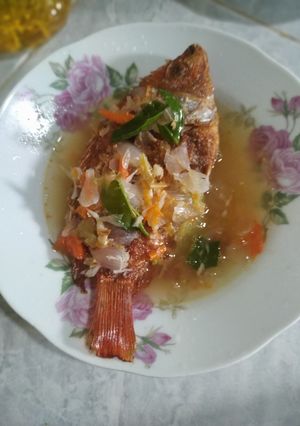 Foto resep Pecak ikan nila