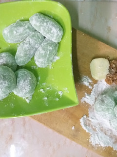 Foto resep Mochi isi keju kacang