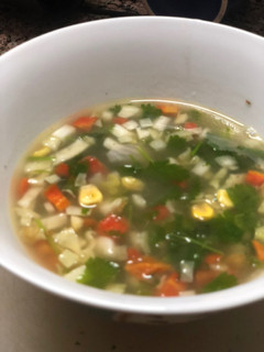 A picture of Coriander Lemon Soup.