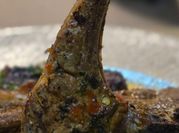 A picture of lamb chops oven